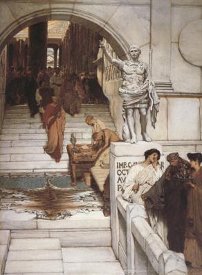 Alma-Tadema, Sir Lawrence An Audience at Agrippa's (mk23)